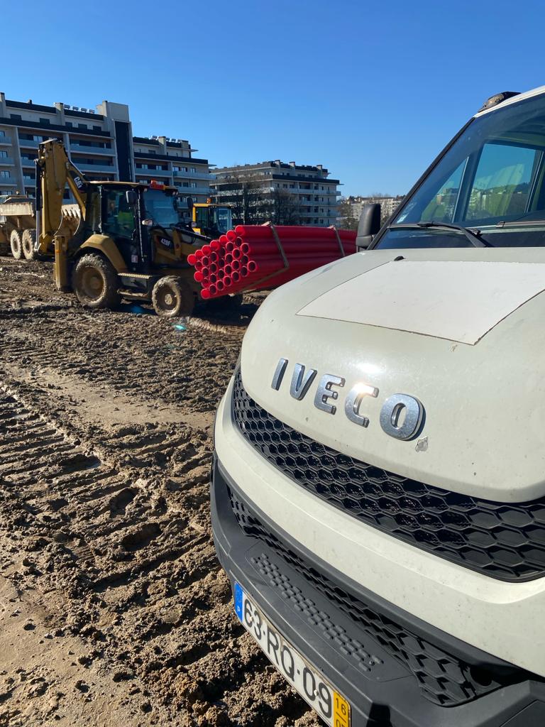 Passagem de cabos em Paredes